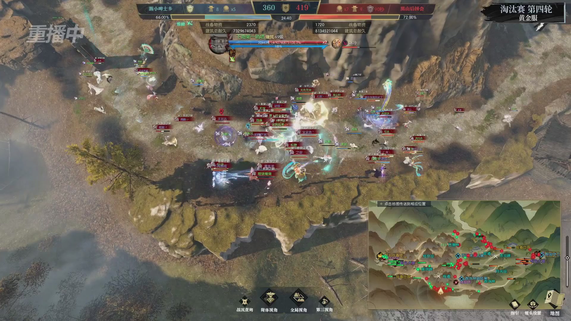 【重播】第二届黄金服诸神之战淘汰赛DAY2