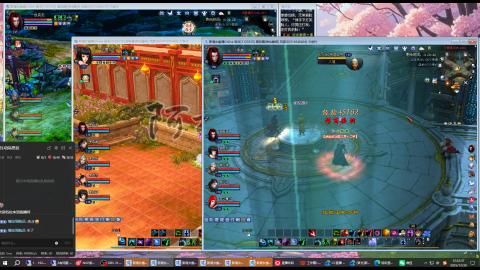 3组大二同时进行