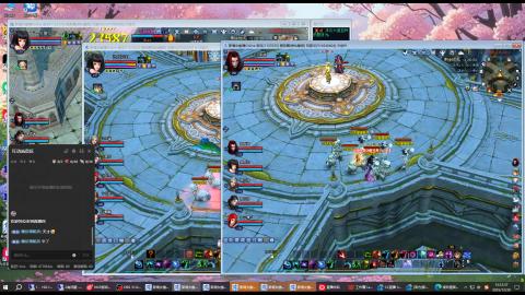 3组大二同时进行