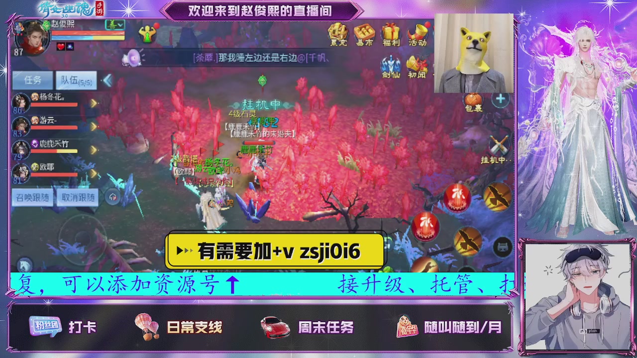 接托管、接各种~