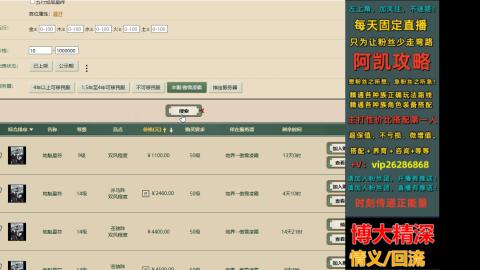 阿凯攻略『大话西游主播』的直播
