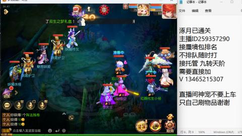 接九转蜃境托管~