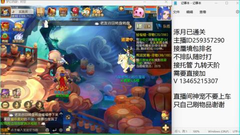 接九转蜃境托管~