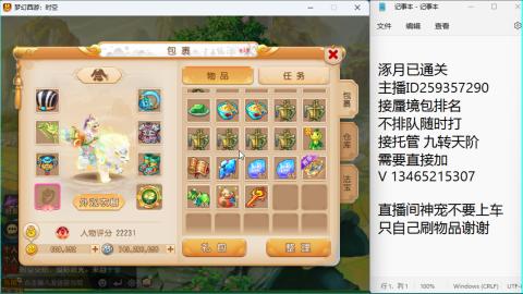 接九转蜃境托管~