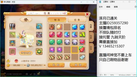 接九转蜃境托管~