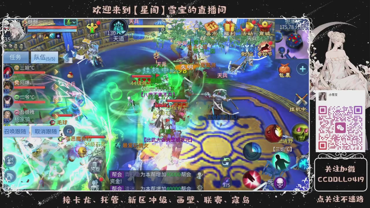 接新区冲级、托管、卡龙