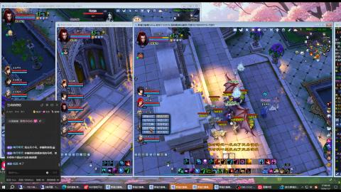 3组大二同时进行