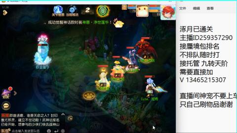 接九转蜃境托管~