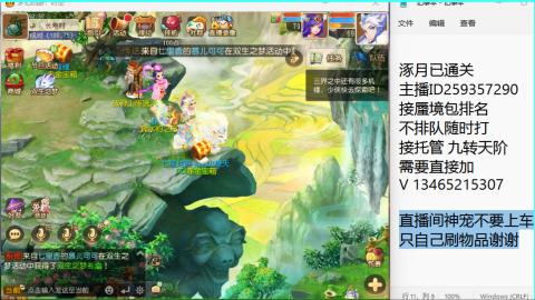 接九转蜃境托管~