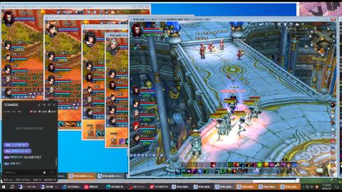 3组大二同时进行