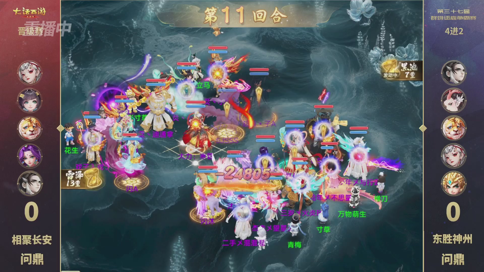 天下第一比武大会，各路豪侠，十年再会