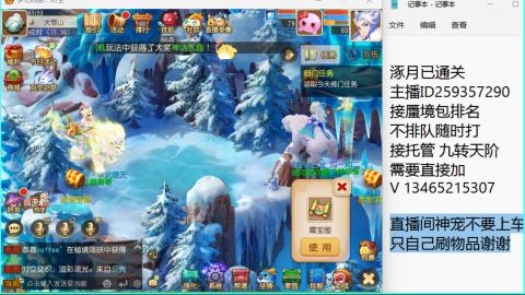 接九转蜃境托管~