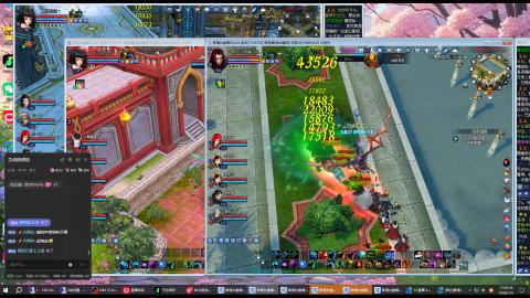 3组大二同时进行