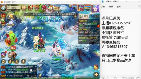 接九转蜃境托管~