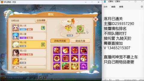 接九转蜃境托管~