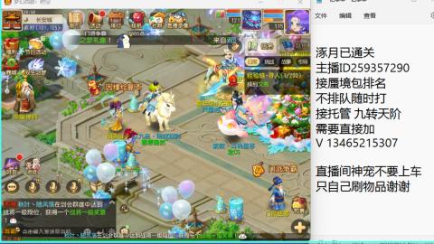 接九转蜃境托管~