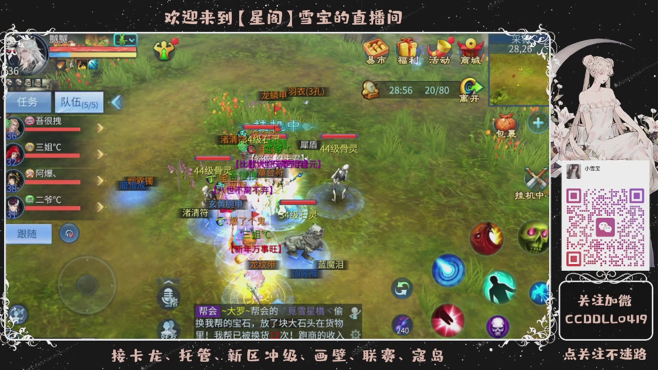 接新区冲级、托管、卡龙