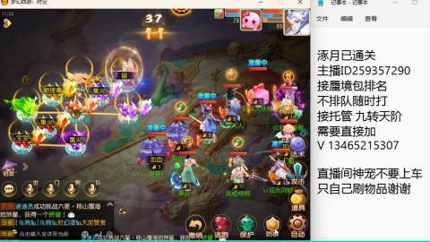 接九转蜃境托管~