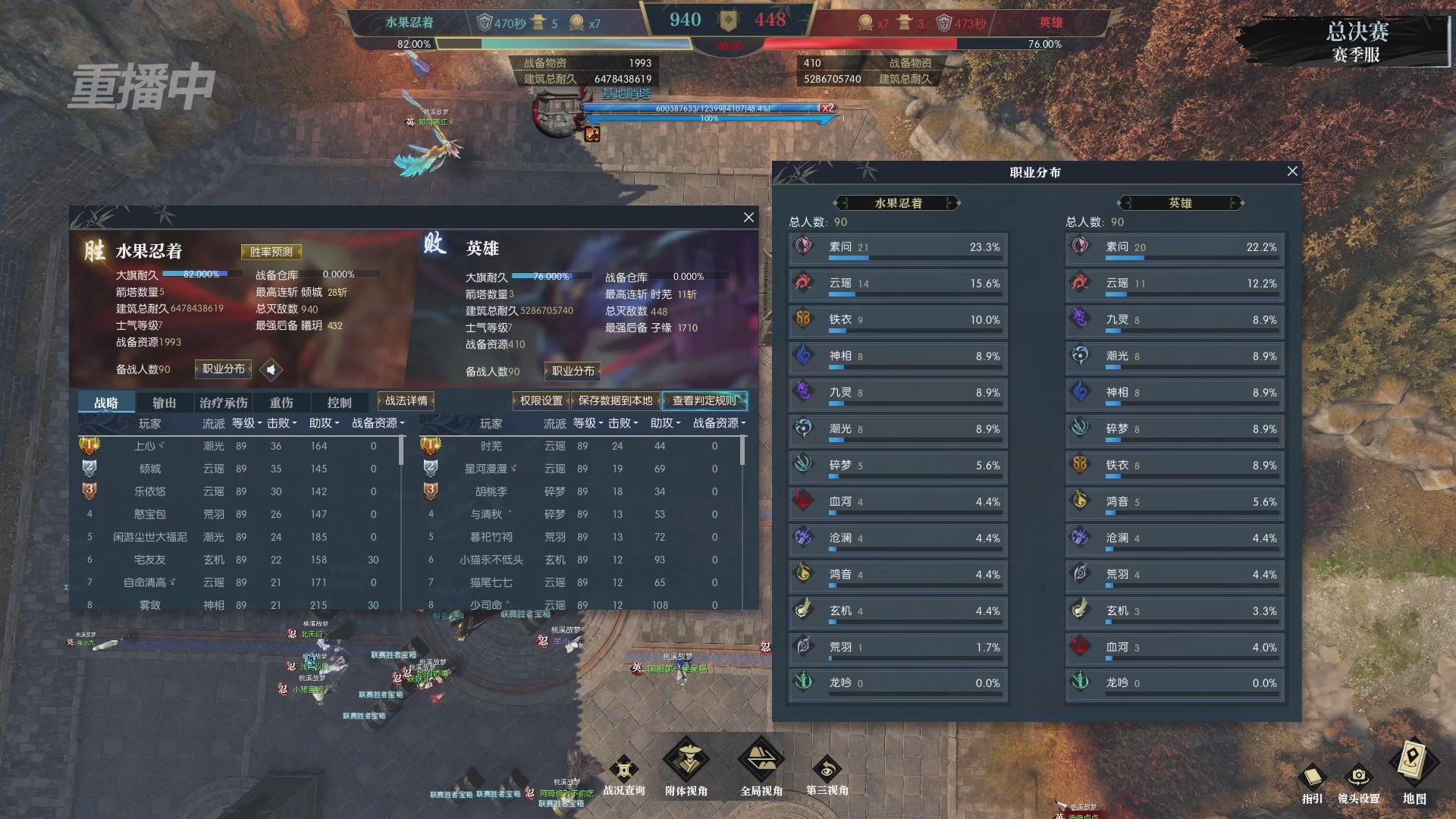 【重播】逆水寒赛季服第七届诸神之战Day3