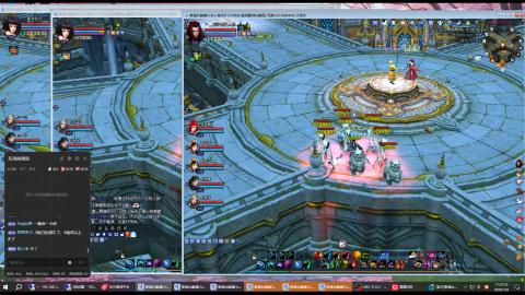 3组大二同时进行