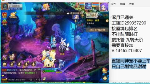 接九转蜃境托管~