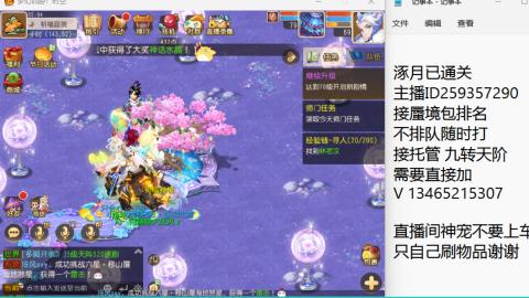 接九转蜃境托管~