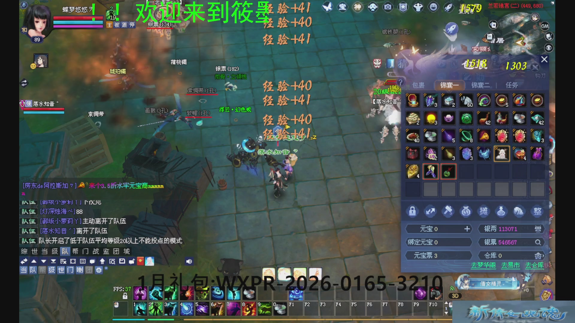 新倩女幽魂萌新探索中