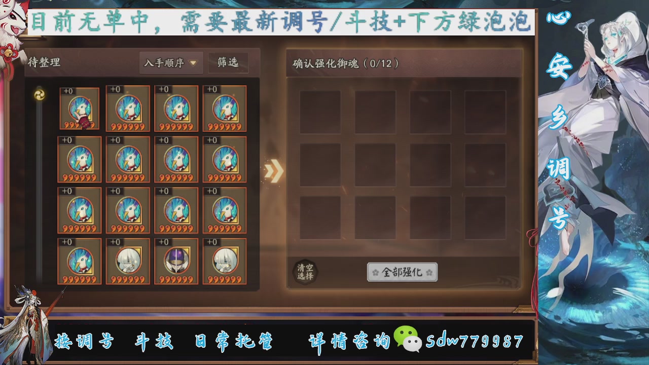 接调号|斗技|托管