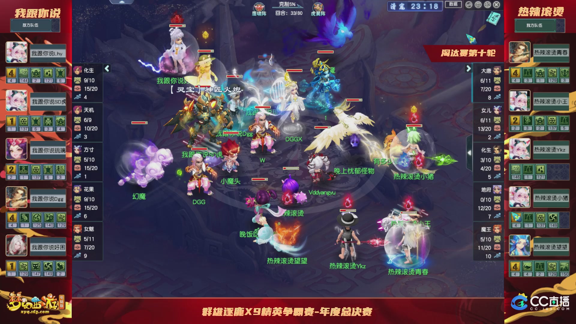 群雄逐鹿X9年度总决赛-淘汰赛