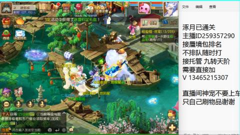 接九转蜃境托管~