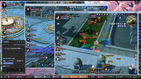 3组大二同时进行