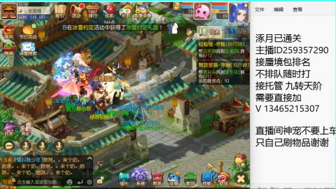 接九转蜃境托管~