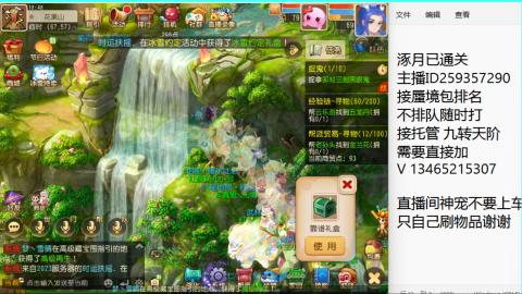 接九转蜃境托管~