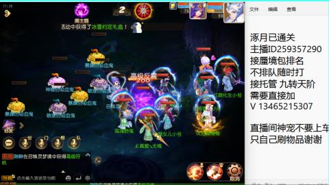 接九转蜃境托管~