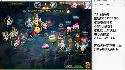 接九转蜃境托管~