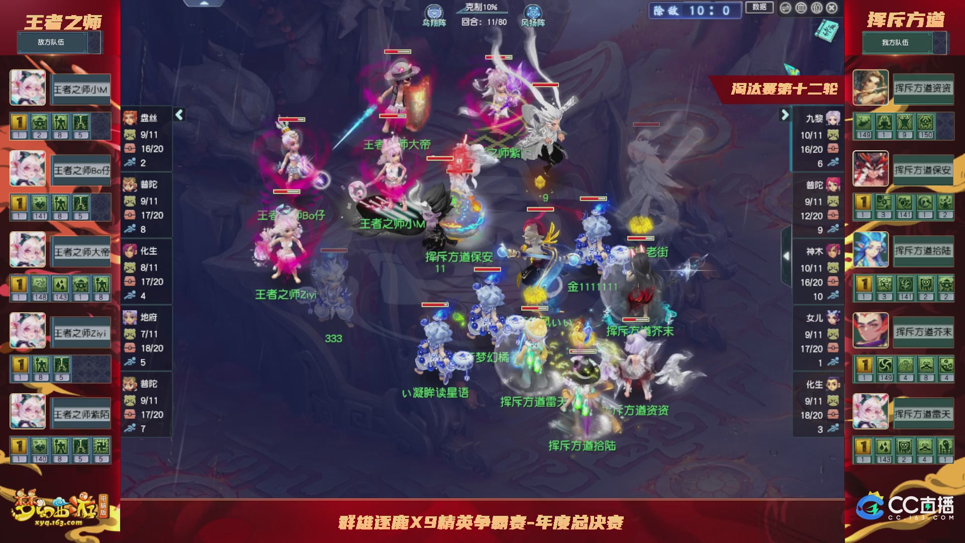 群雄逐鹿X9年度总决赛-淘汰赛