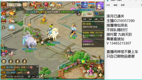 接九转蜃境托管~