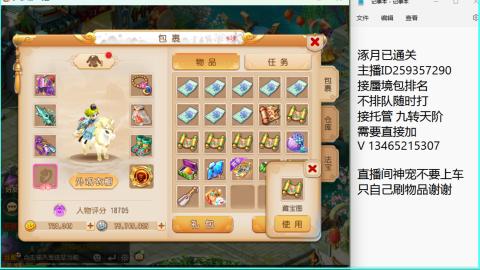 接九转蜃境托管~