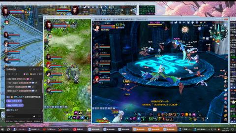 3组大二同时进行