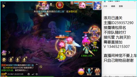 接九转蜃境托管~