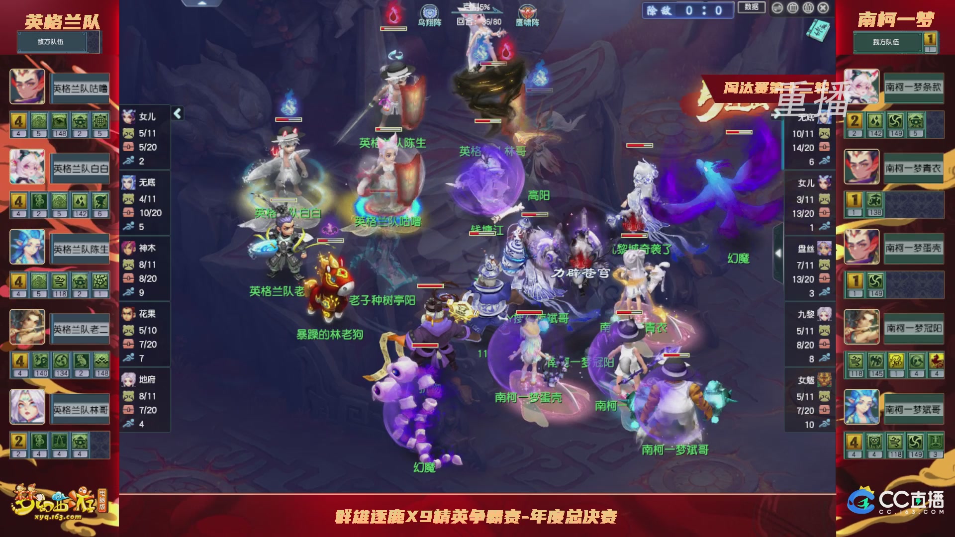 【重播】群雄逐鹿X9年度总决赛-淘汰赛