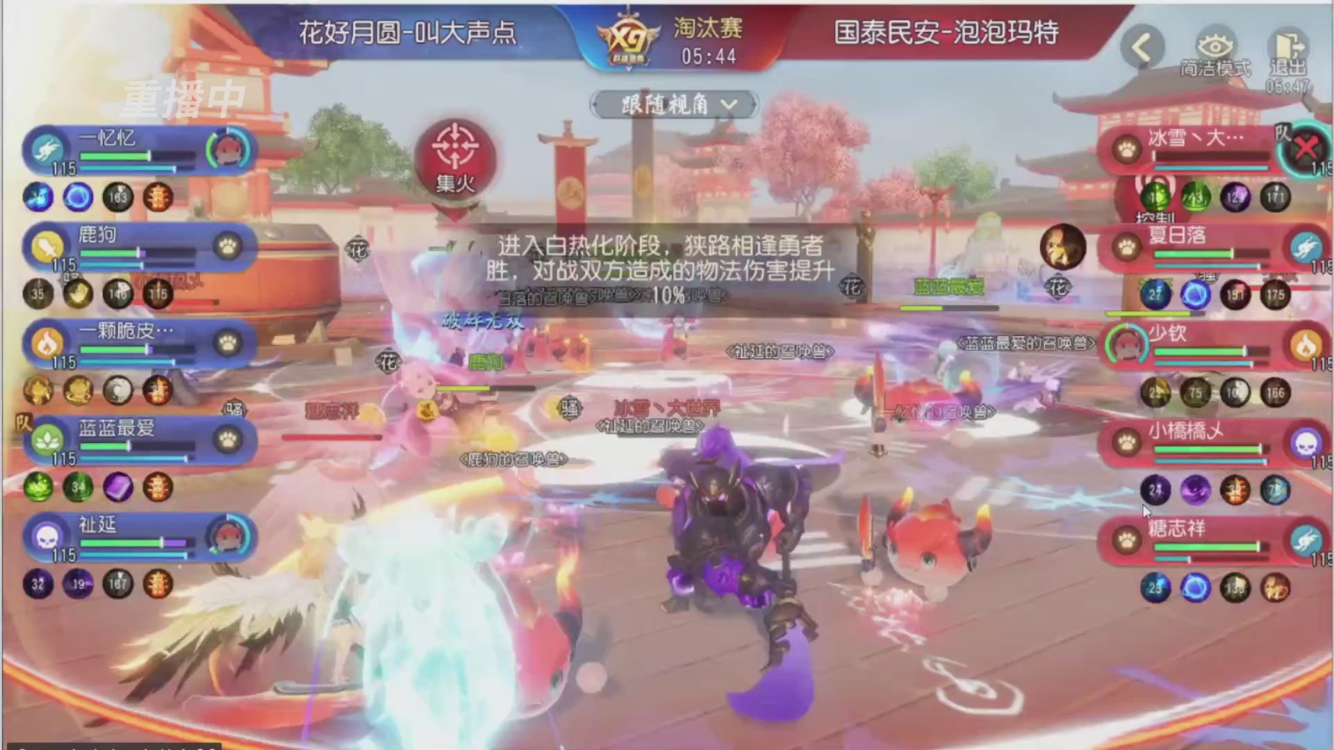 【重播】第三十八届群雄逐鹿跨服精英赛