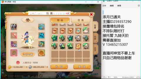 接九转蜃境托管~