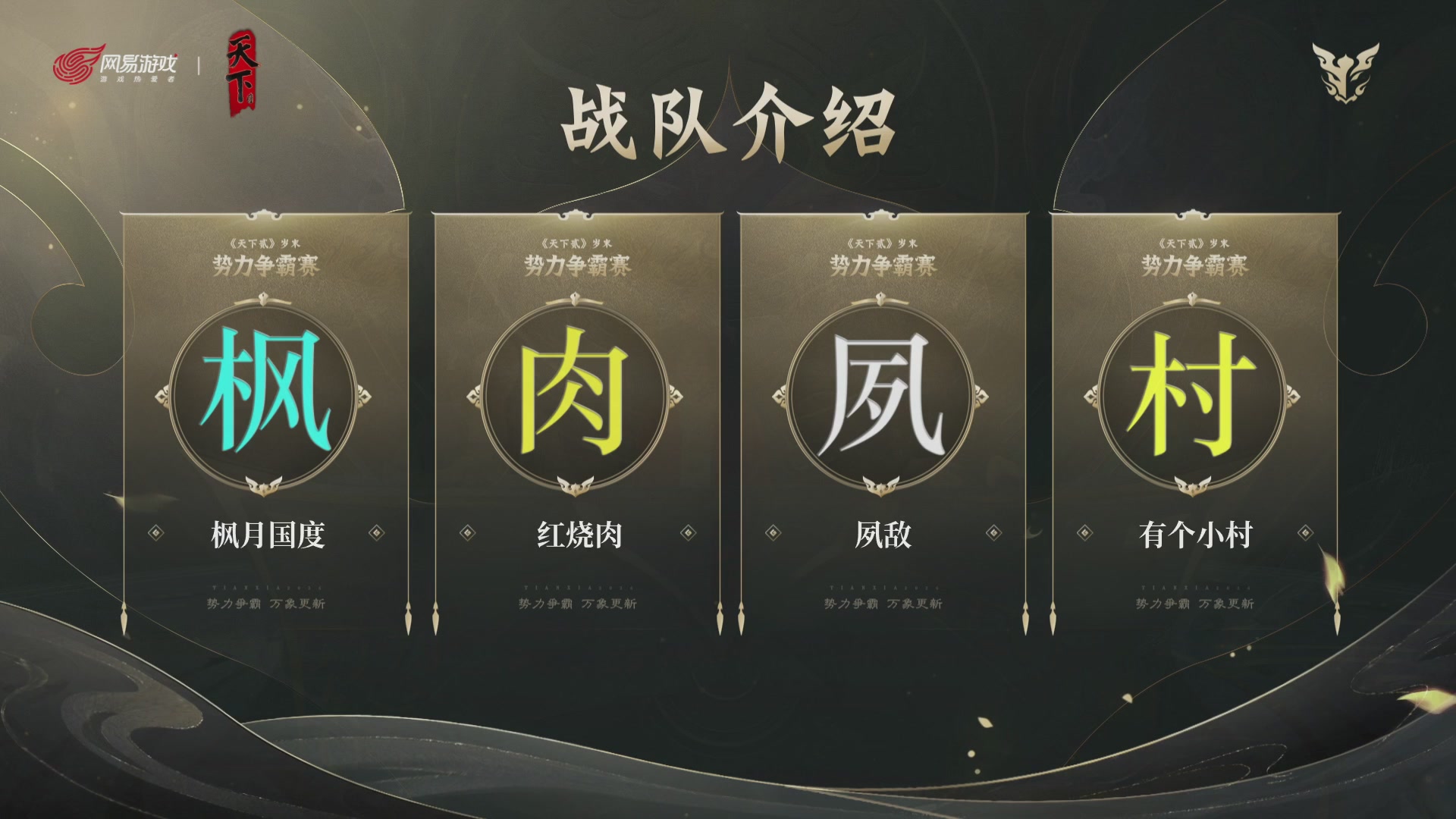 2026天下贰势力争霸