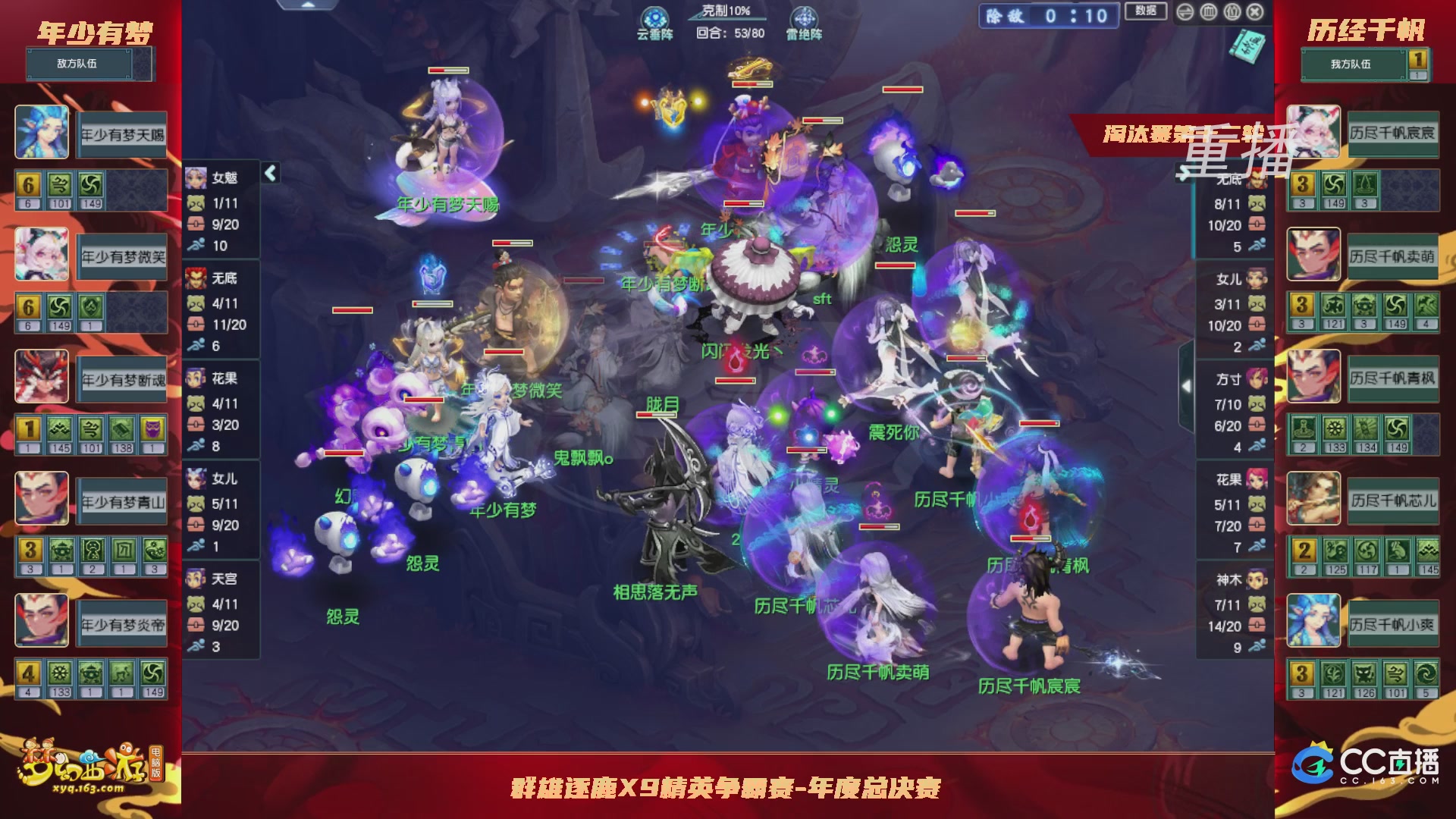 【重播】群雄逐鹿X9年度总决赛-淘汰赛