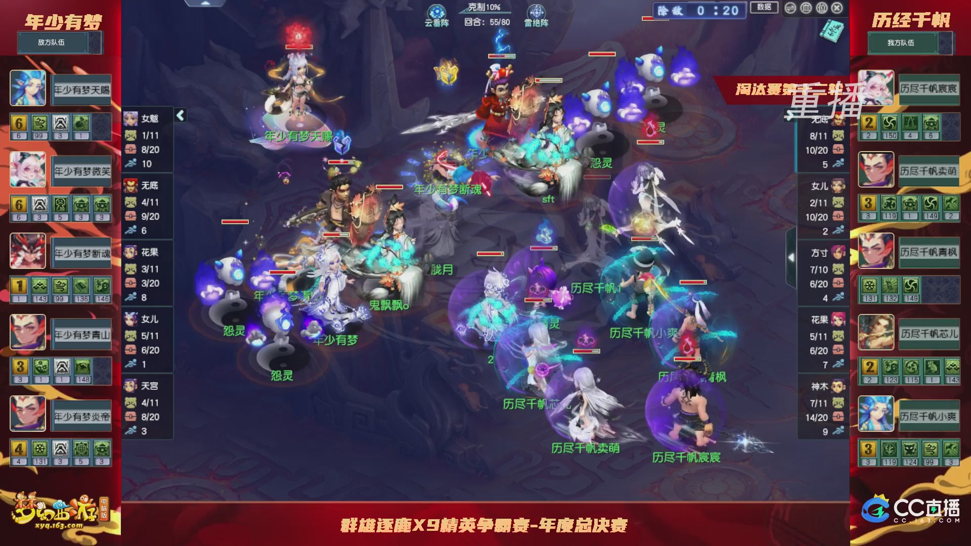 【重播】群雄逐鹿X9年度总决赛-淘汰赛