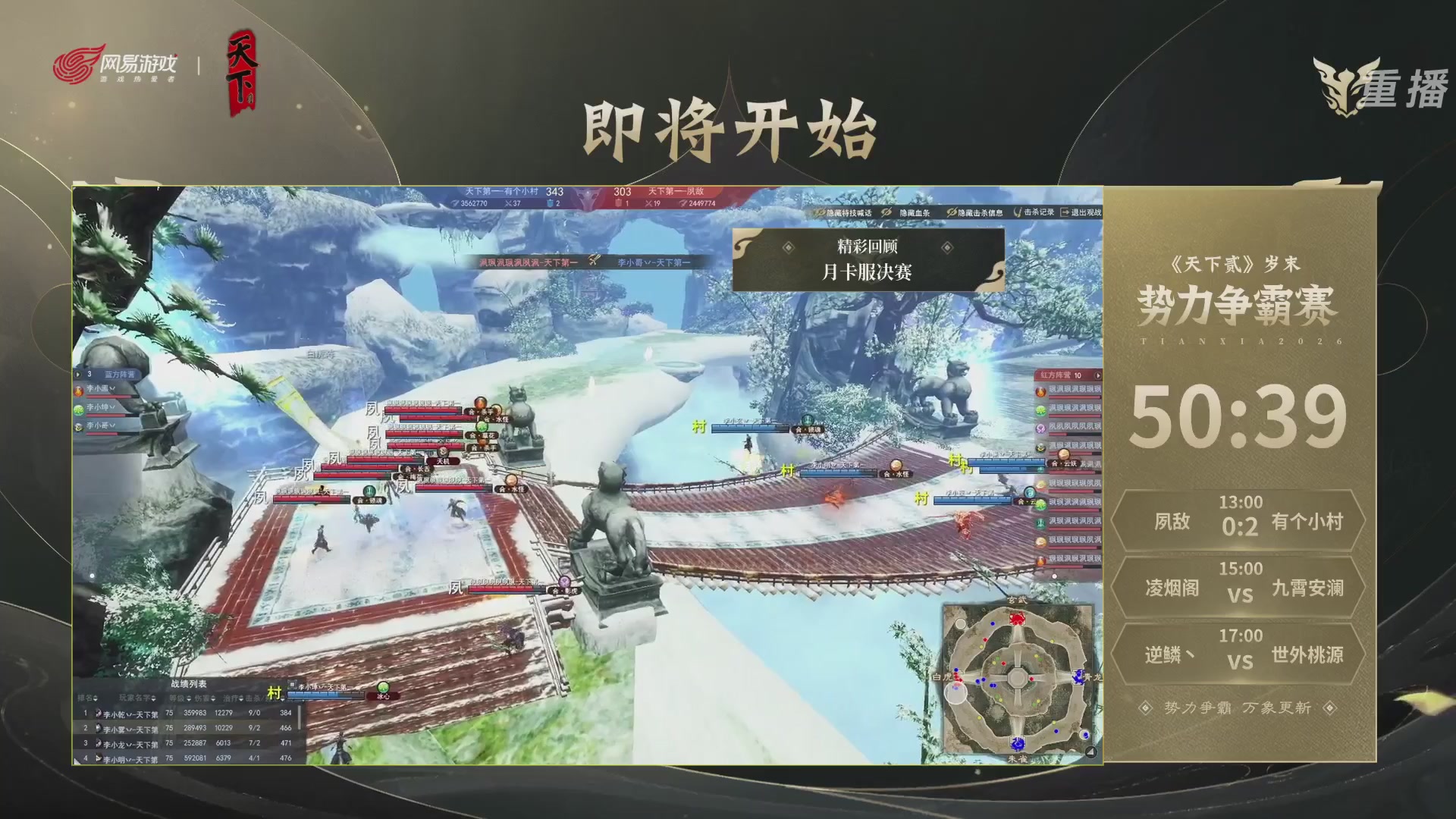 【重播】2026天下贰势力争霸
