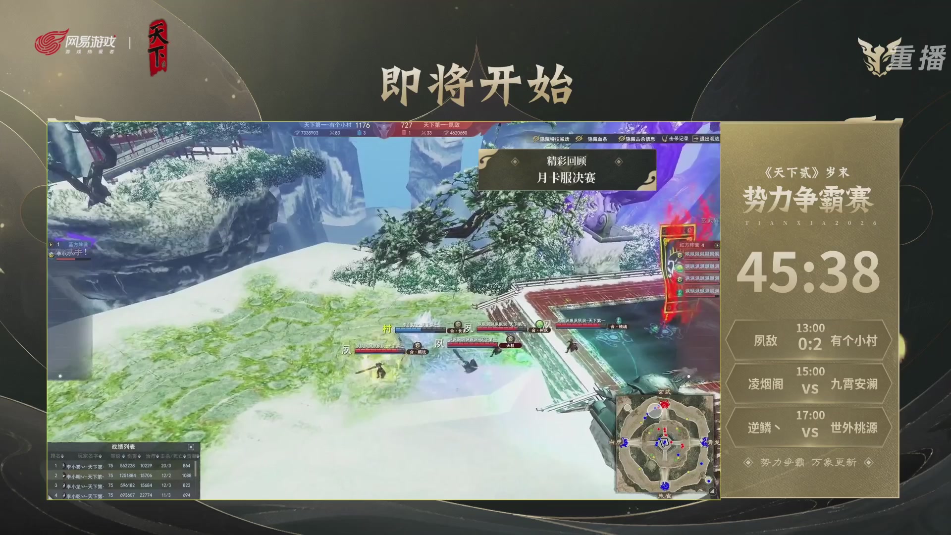 【重播】2026天下贰势力争霸