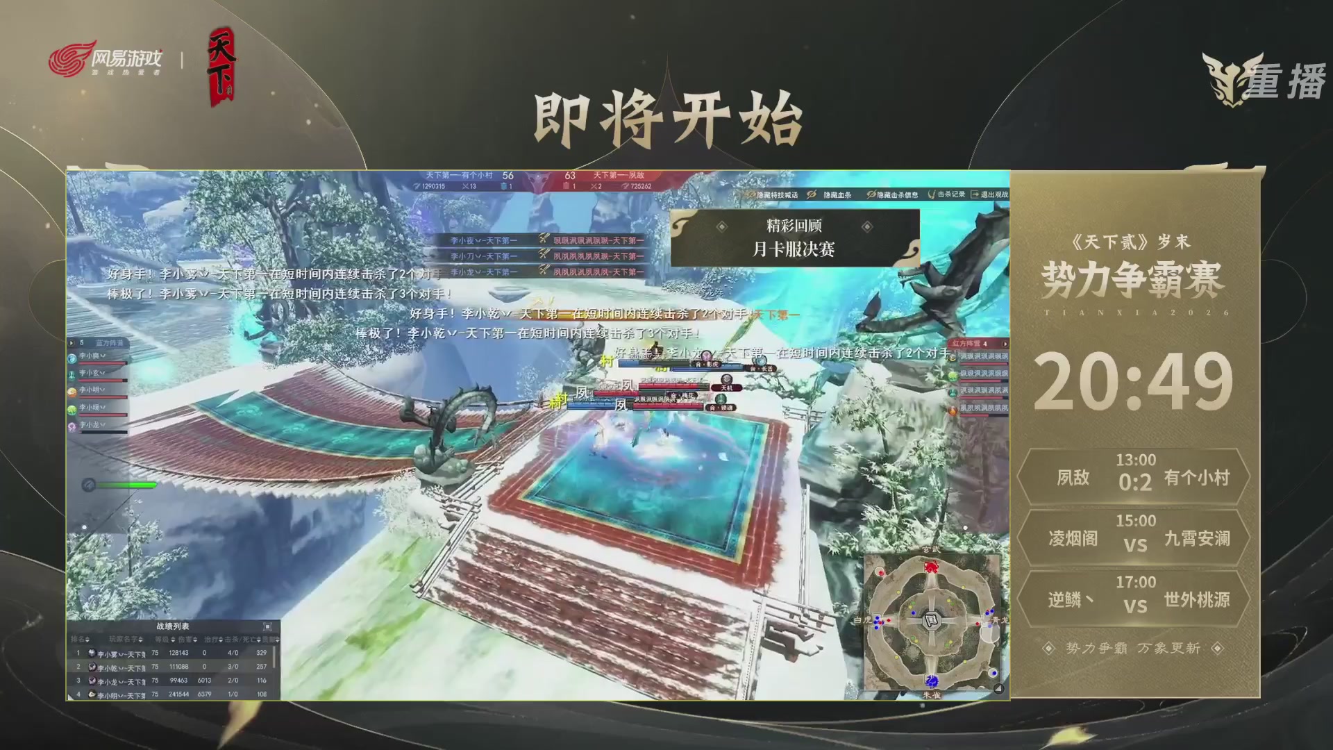 【重播】2026天下贰势力争霸