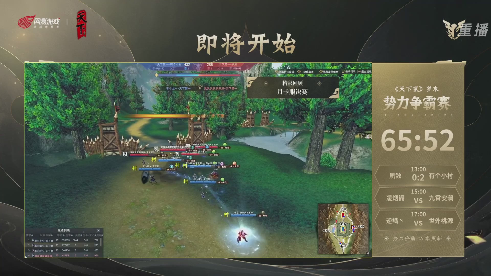 【重播】2026天下贰势力争霸